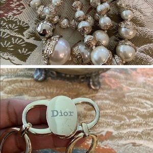 Christian Dior chocker.